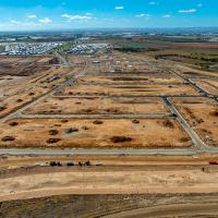 A photo showing the progress of Stage 40.