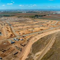 A photo showing the progress of Stage 41.