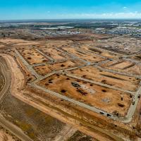 A photo showing the progress of Stage 41.