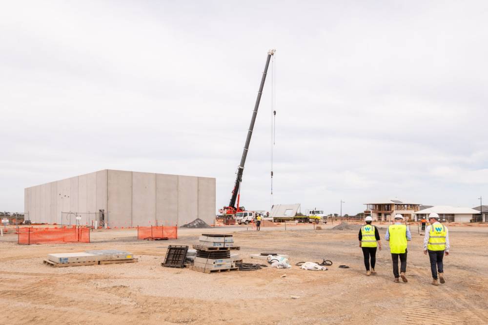 The Palms Shopping Village welcomes the first walls