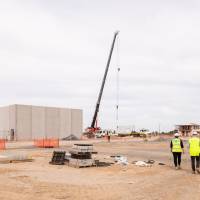 The Palms Shopping Village welcomes the first walls